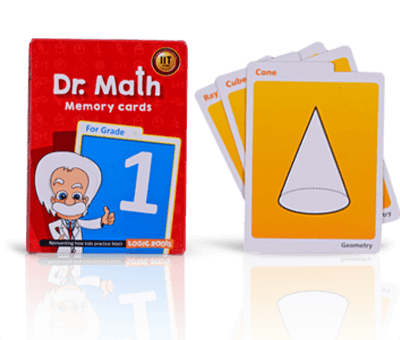 Dr Math (Grade 1)  Set of Math Flash Cards