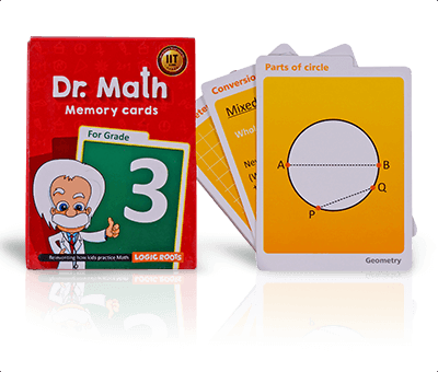 Dr Math (Grade 3)  Set of Math Flash Cards