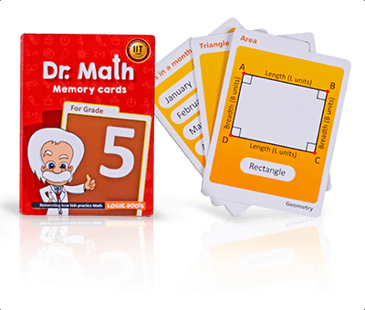 Dr Math (Grade 5)  Set of Math Flash Cards