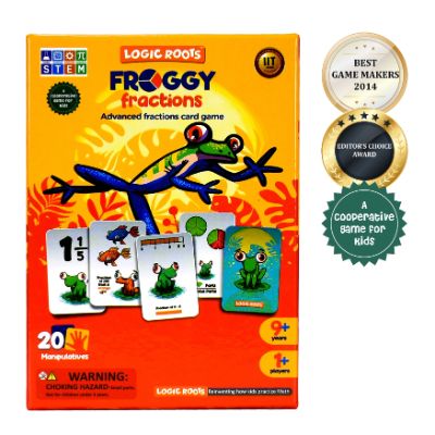 Froggy Fractions Fractions Card Game