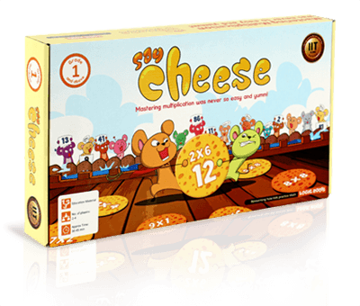 Say Cheese Multiplication Board Game