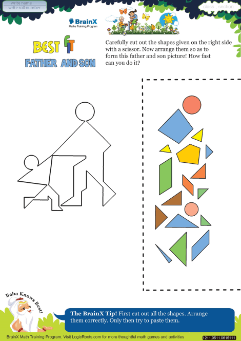 Best Fit Father Son worksheet 