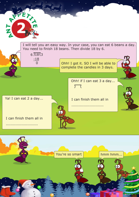 Ant Appetite 2 worksheet 