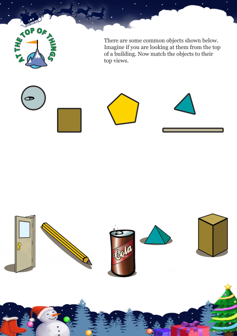 At The Top Of Things worksheet 