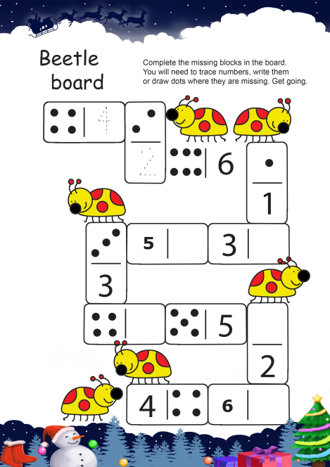 Beetle Board worksheet 