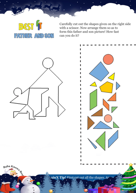 Best Fit Father Son worksheet 