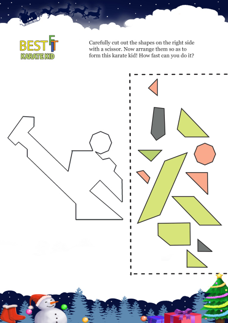 Best Fit Karate Kid worksheet 