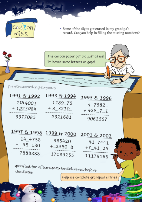 Carbon Miss worksheet 