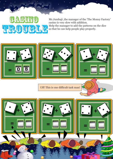 Casino Trouble worksheet 