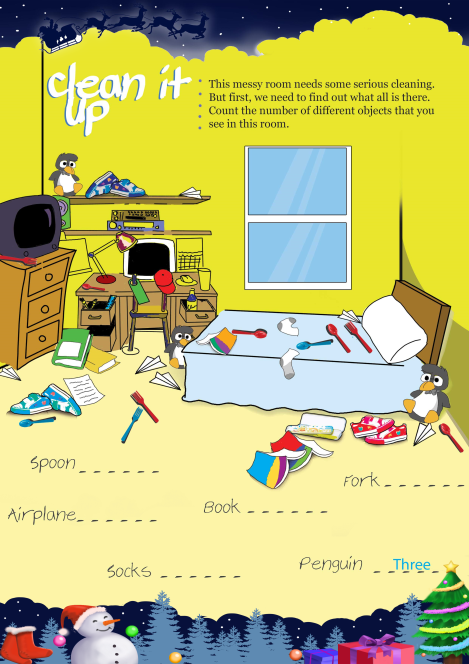 Clean It Up worksheet 