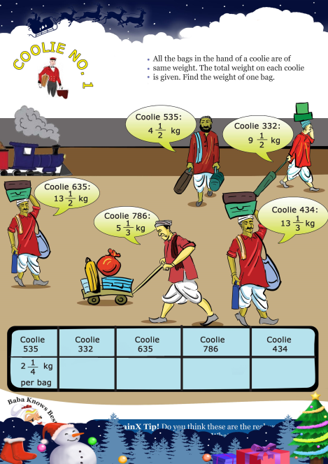 Coolie No 1 worksheet 