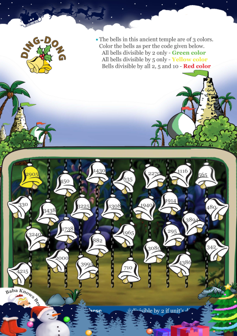 Ding dong worksheet 