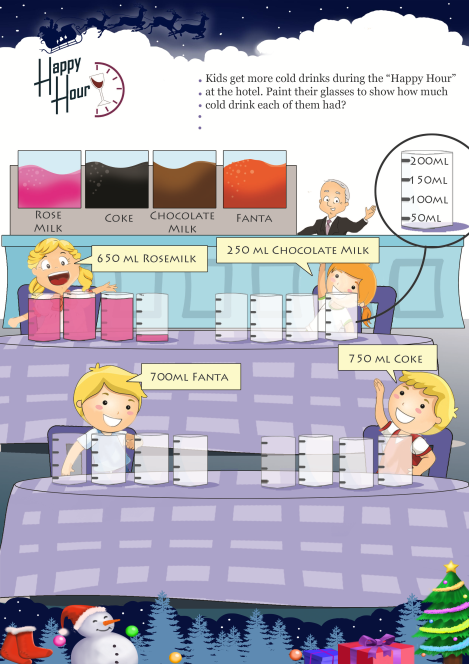 Happy Hour worksheet 