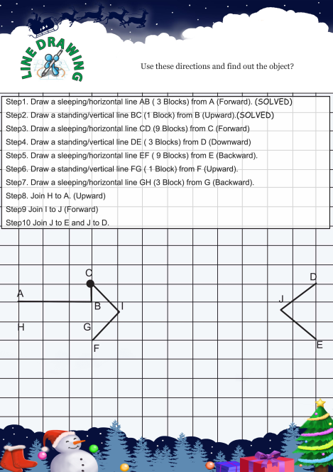 Line Drawing Bat worksheet 
