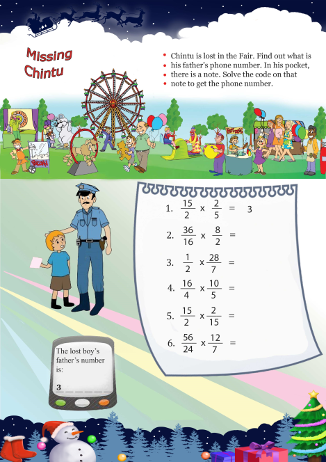 Missing Chintu worksheet 