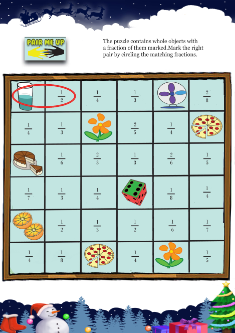 Pair Me Up worksheet 