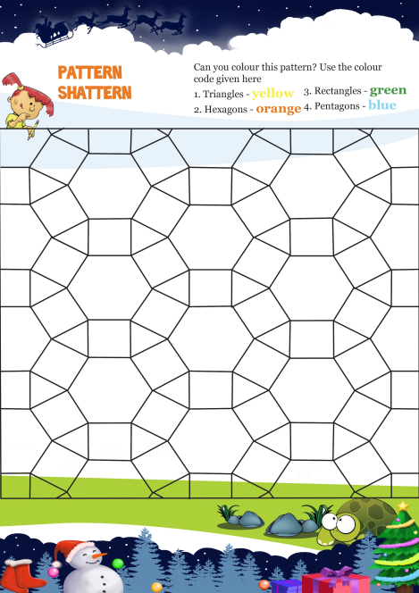 Pattern Shattern worksheet 