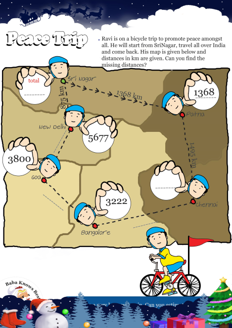 Peace Trip worksheet 