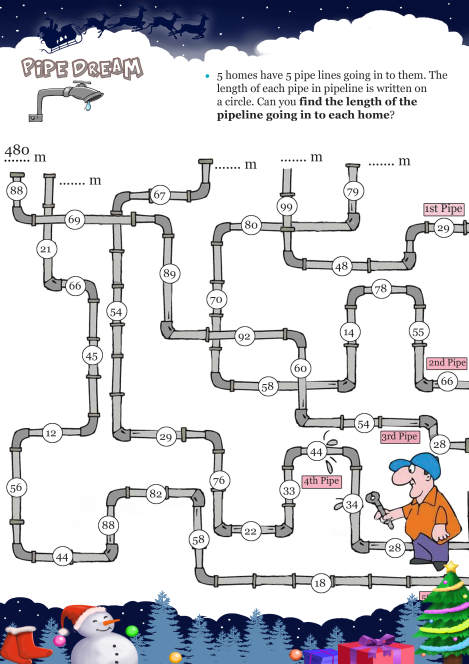 Pipe Dream worksheet 
