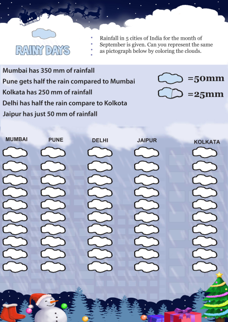 Rainy Days worksheet 