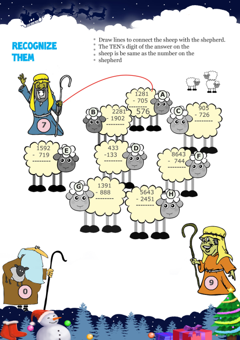 Recognize Them worksheet 