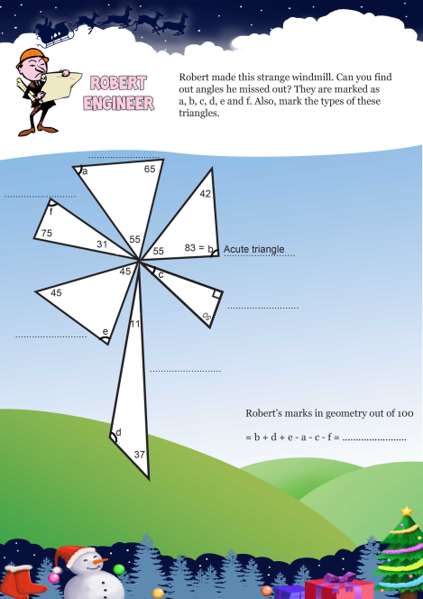 Robert Engineer worksheet 