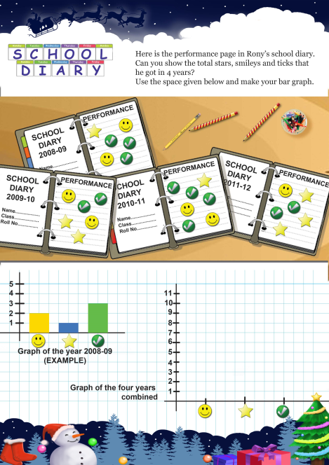 School Diary worksheet 