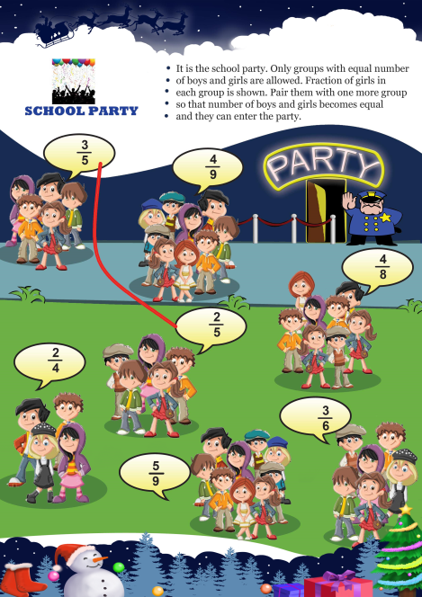 School Party worksheet 