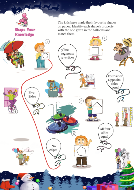 Shape Your Knowledge worksheet 