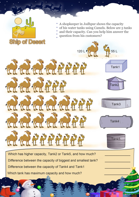 Ship Of Desert worksheet 