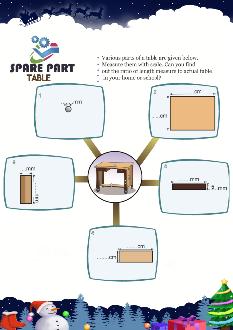 Spare Part Table worksheet 