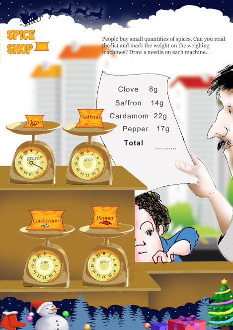 Spice Shop worksheet 