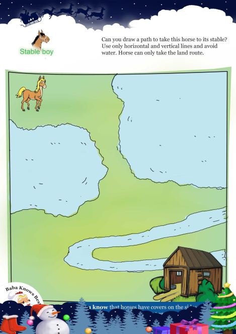 Stable Boy worksheet 