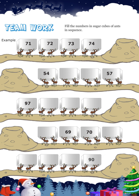 Team Work worksheet 