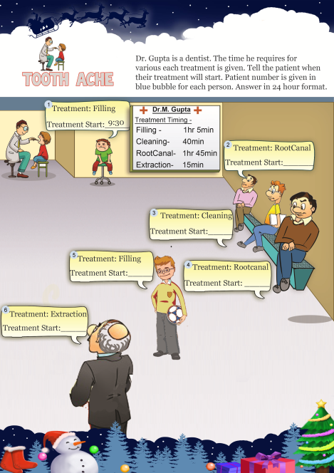 Tooth Ache worksheet 