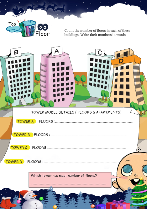 Top Floor worksheet 