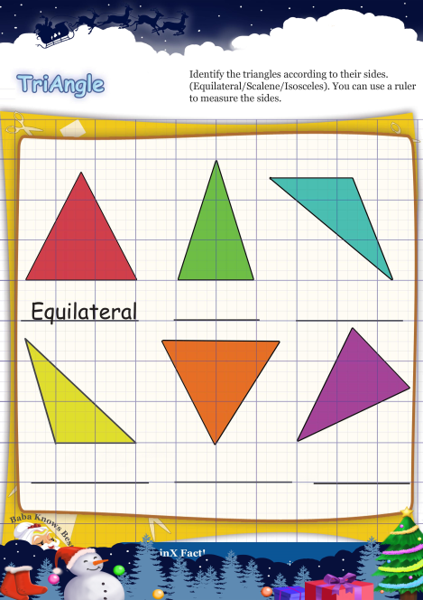 Tri Angle worksheet 