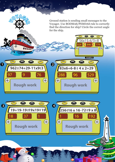 Voyager worksheet 