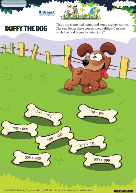 Duffy The Dog worksheet 