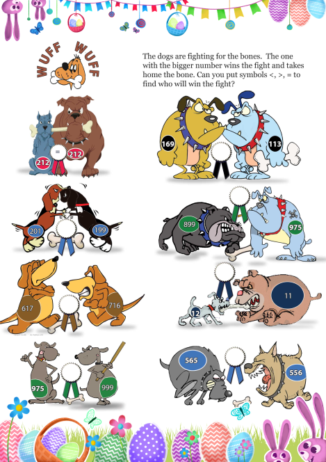 Wuff Wuff worksheet 