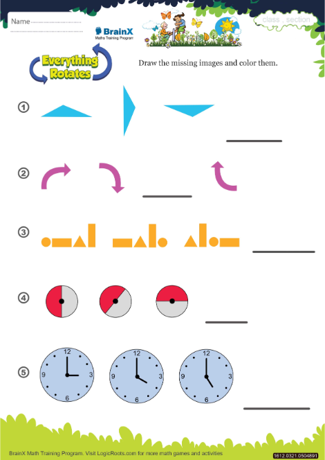 Everything Rotates worksheet 