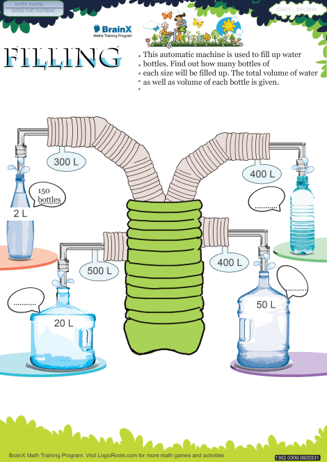 Filling worksheet 