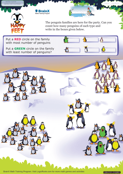Happy Feet worksheet 