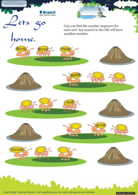 Lets Go Home worksheet 