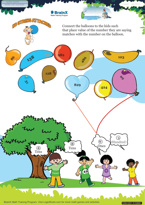 No Strings Attached worksheet 