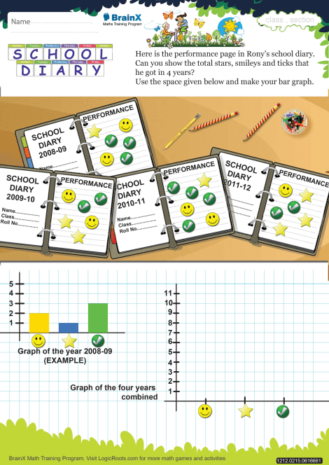 School Diary worksheet 