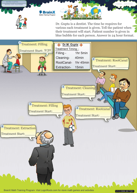 Tooth Ache worksheet 