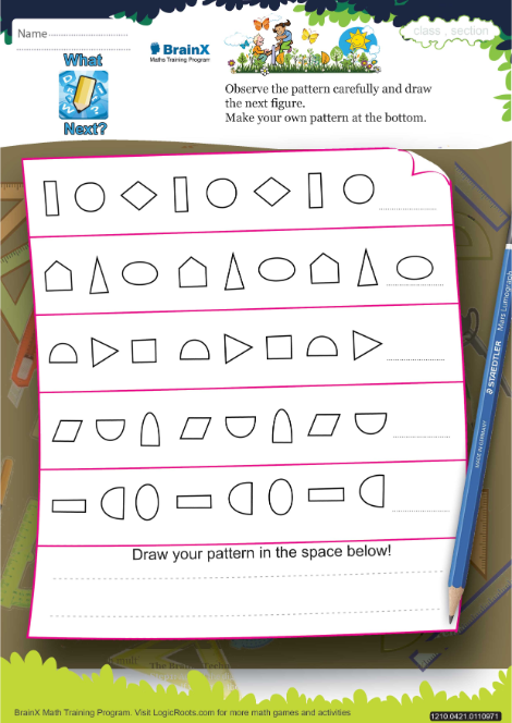 What Next worksheet 