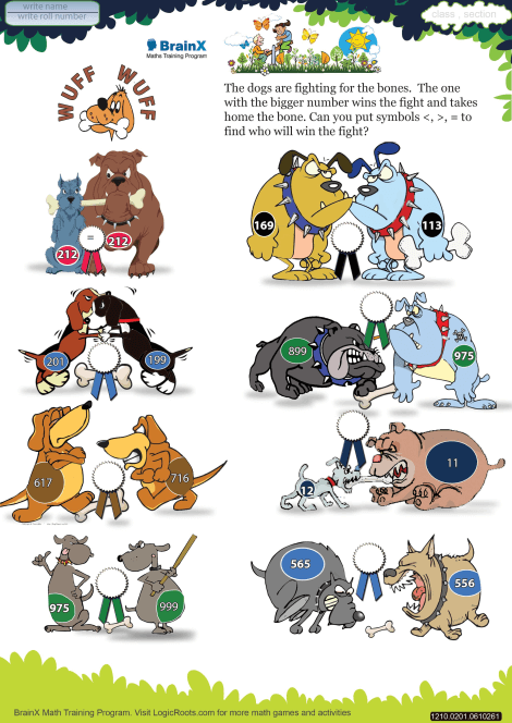 Wuff Wuff worksheet 