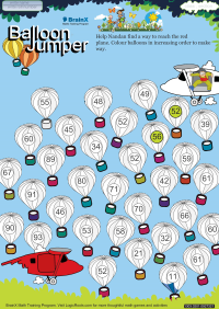 Balloon Jumper worksheet